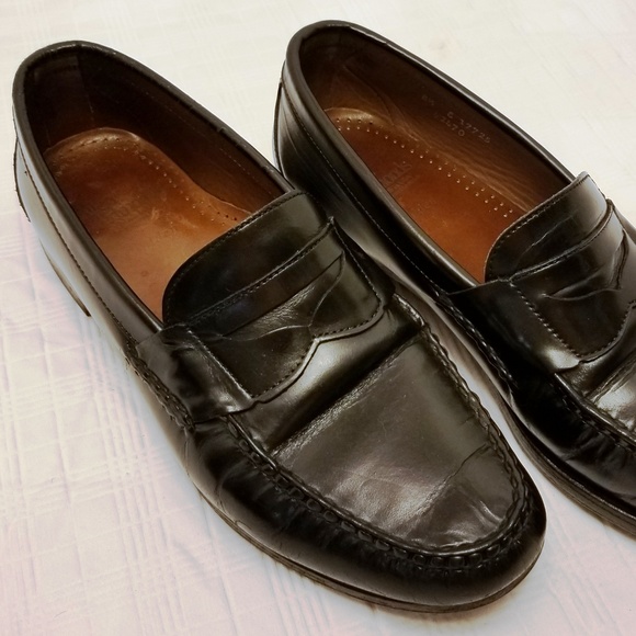 EUC. Allen Edmonds "Walden" Moccasins Size 8 1/2E - Picture 3 of 8